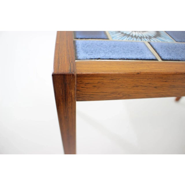Wood Ceramic Nesting Tables, 1960s, Set of 3 For Sale - Image 7 of 8