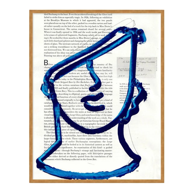 Roman Bust by Virginia Chamlee in Gold Frame, Small Art Print For Sale