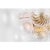 Modern Julie Neill for Visual Comfort Signature Talia Large Sconce in Gild with Clear Swirled Glass For Sale - Image 3 of 10