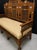 Early 20th Century Middle Eastern Carved Walnut Mashrabiya Settee, 1920s–1930s For Sale In Palm Springs - Image 6 of 14