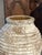 White Antique White Patinated Terra Cotta Grain Pot From Greece For Sale - Image 8 of 8