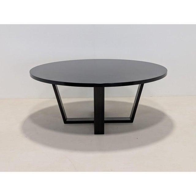 Macassar Ebony Bespoke Dining Table by Antonio Citterio For Sale - Image 6 of 13