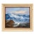 Vintage 1990s Signed Original Oil on Canvas Seascape in Wood Frame For Sale