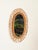 Franco Albini Large Oval Mirror in Bamboo, Rattan and Wicker by Franco Albini, Italy, 1970s For Sale - Image 4 of 11