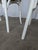 Vintage White Bentwood Dining Chairs with Blue Fabric Seats, 1970s, Set of 4 For Sale - Image 17 of 18