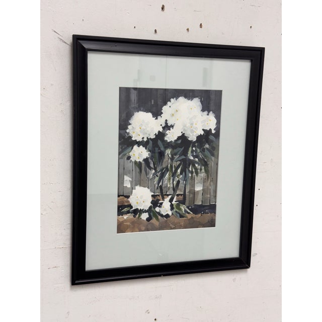 Design Plus Gallery presents Cala Lillies, a Framed Watercolor by Ann Cunningham from 2002. This signed watercolor depicts...