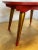 1950s Hand Painted Gilded Wooden Stool For Sale - Image 4 of 8