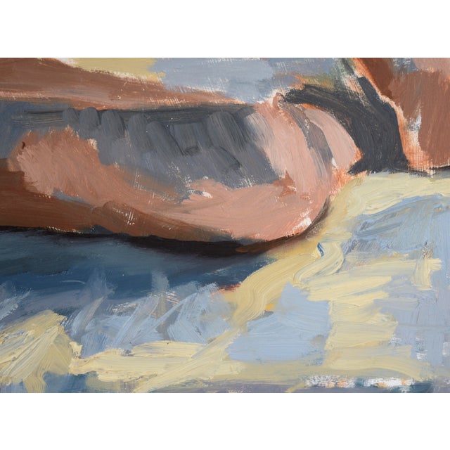 Two Reclining Figures - Bay Area Figurative School Abstract Expressionist by Heather Speck For Sale In Monterey, CA - Image 6 of 11