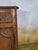 Carved Oak Jam Cupboard – 19th Century Charming solid oak jam cupboard opening with a drawer in the frieze and a molded...