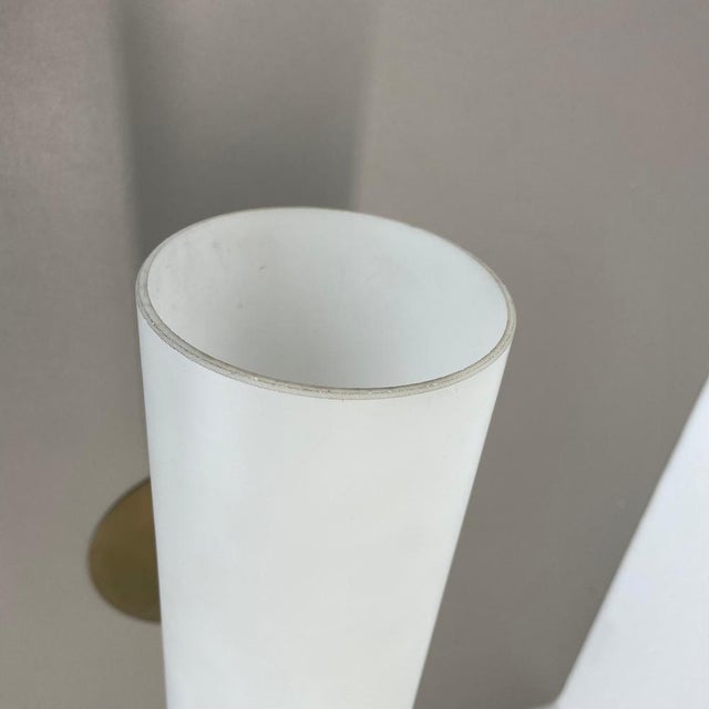 1950s Large Modern Brass and Glass Theatre Wall Light, 1950s For Sale - Image 5 of 14