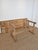 Beige Antique European Pine Trestle Farmhouse Dining Table - Circa 1880 For Sale - Image 8 of 12