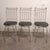 Vintage Charleston Forge Swivel Barstool With Black Upholstered 3 Pc Set. For Sale - Image 13 of 18