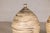 Mid-Century Modern Late 20th Century Large Artisan Ceramic Floor Vases with Cream and Brown Swirled Glaze (Sold Each) For Sale - Image 3 of 18