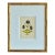 Hand-Painted Jaipuri Black Floral Motif Painting. Framed For Sale