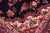 Shabby Chic Persian Tabriz Blue/Red Wool Rug - 7'1'' X 9'10'' For Sale - Image 4 of 10