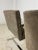 Knoll Vintage Knoll Stainless Flat Bar Brno Chairs in Mushroom Greige Suede - a Pair For Sale - Image 4 of 8