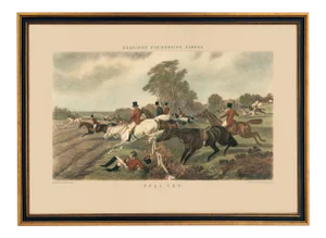 J. F. Herring "Full Cry" Fox Hunting Scene Reproduction Print