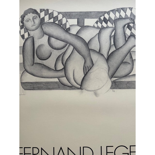 Fernand Léger (1881–1955), Dessins, 1970, Exhibition Poster, Printed in France For Sale - Image 13 of 13