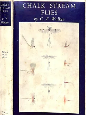 "Chalk Stream Flies" Book 1953 Walker, c.f.