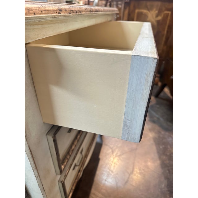 Vintage Italian 3 Drawer Nightstand For Sale - Image 13 of 13