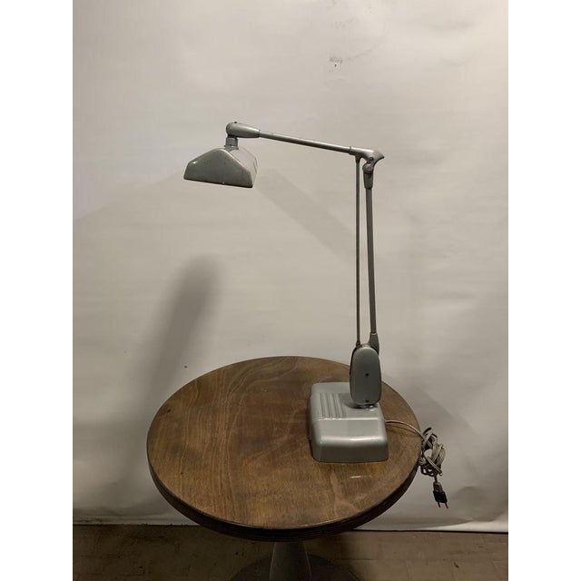 Dazor bench lamp - 1950s, vintage industrial style iconic american bench lamp produced by dazor in the 1950s, originally...