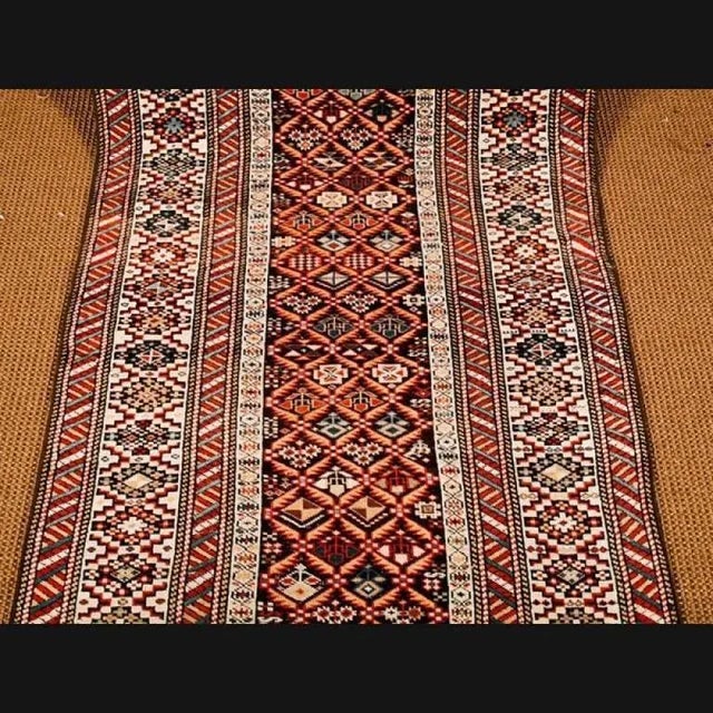 19th Century Marzali Shirwan Runner Rug For Sale - Image 4 of 9