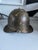 19th C Continental Brass Firemans's Hat probably French or German sold as found showing normal signs of previous use.