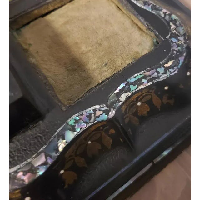 19th Century English Victorian Mop Double Inkwell For Sale In Dallas - Image 6 of 11