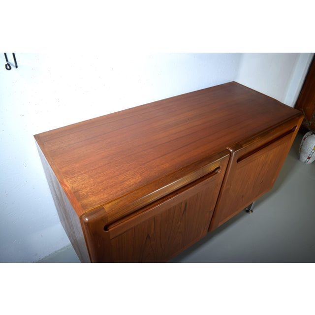 Brown Vintage Danish Teak Sideboard, 1970s For Sale - Image 8 of 11