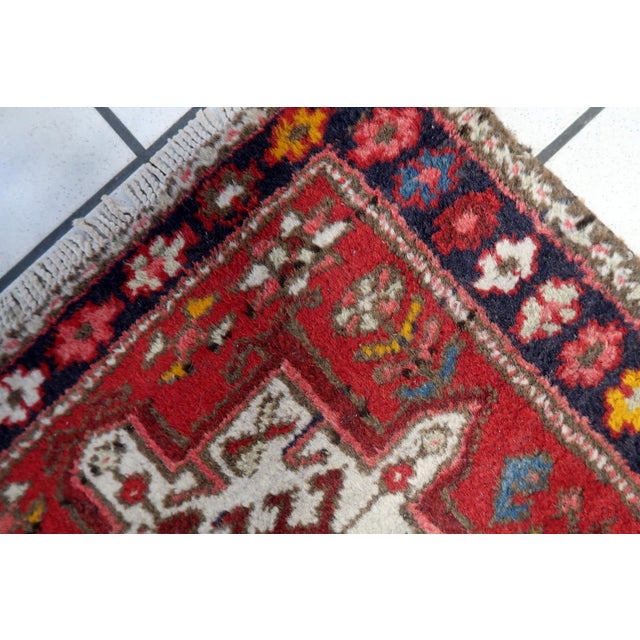1930s 1930s, Handmade Antique Persian Karajeh Rug 2.2' X 4.1' For Sale - Image 5 of 11
