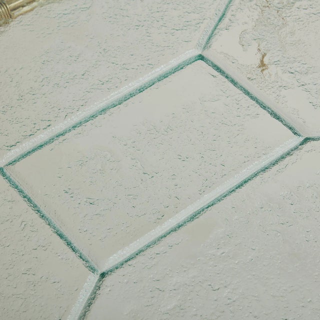 Metal Bronze + Glass Top Rectangular Coffee Table by Lothar Klute, Germany 1970s For Sale - Image 7 of 11