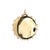 Modern 1960's 14 Karat Yellow Gold Flower Basket Charm With Synthetic Birthstones For Sale - Image 3 of 4