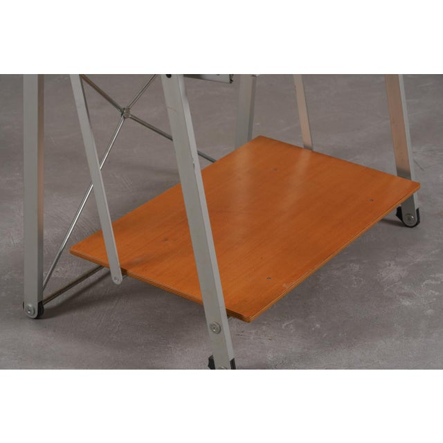 Metal Postmodern Banco Plus Shelf Desk by Raul Barbieri for Rexite, Italy, 2000s For Sale - Image 7 of 13