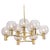 Large Vintage Brass Chandelier, Germany, 1960s For Sale - Image 13 of 13