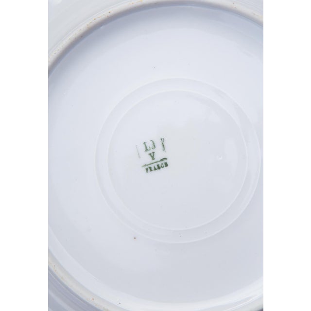 Vintage Flat Plates and Soup Plates from Limoges Porcelain, 1930s, Set of 16 For Sale - Image 6 of 8