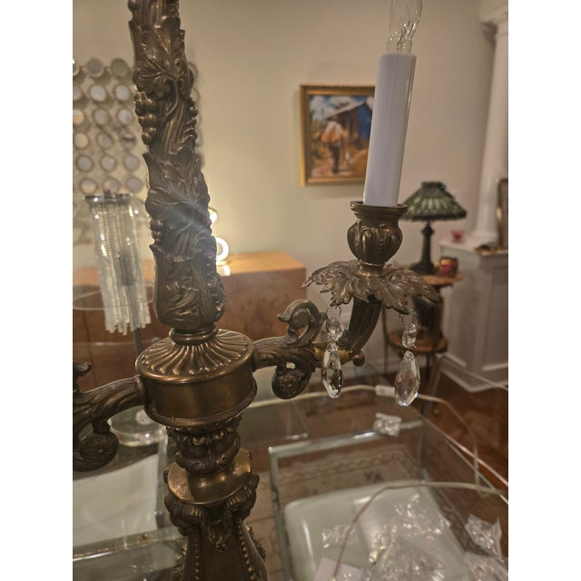 Vintage Regency Table Lamps - a Pair For Sale - Image 10 of 10