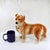 Large 19th-Century English Staffordshire Standing Collie Dogs With Glass Eyes - A Pair For Sale - Image 14 of 14
