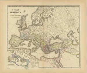 Map of Mediterranean Powers, 1880