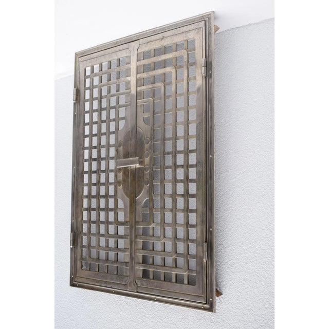 Antique Cast Iron Door by Otto Wagner For Sale - Image 3 of 6