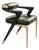 "Grecale" Chair, With Bronze & Stainless Steel, Tailor Made Leather For Sale