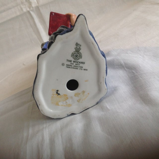 1970s Porcelain The Wizard Figure, 1978 For Sale - Image 5 of 6