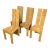 Dining Chairs in Elm from Maison Regain, Set of 4 For Sale - Image 6 of 6