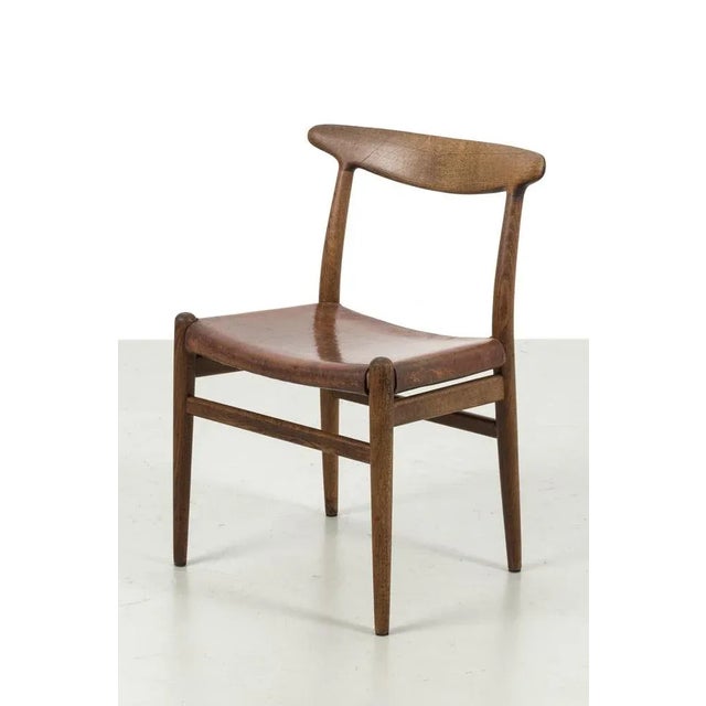 Oak Dining Chairs by Hans J. Wegner, Set of 6 For Sale - Image 12 of 12