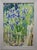 Georgij Moroz, Purple Iris, Oil on Canvas, 1995 For Sale - Image 6 of 6