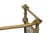 Antique Victorian Brass Fireplace Fender For Sale - Image 11 of 12