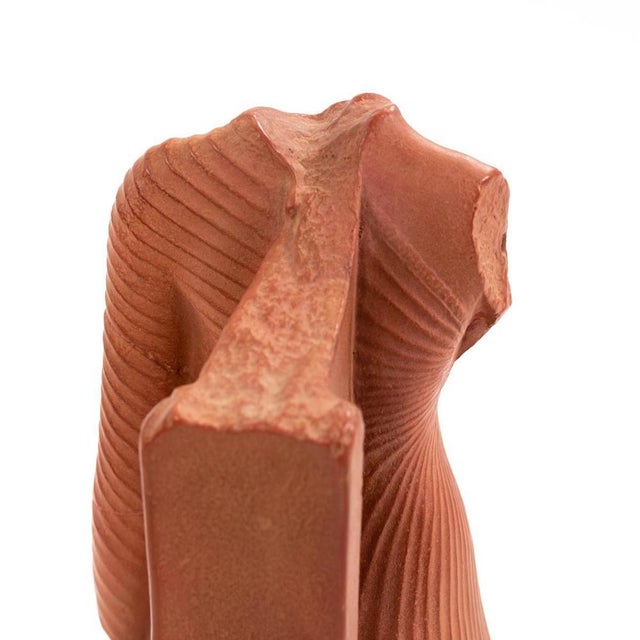 French Artist, Female Torso, 1972, Terracotta For Sale - Image 12 of 17