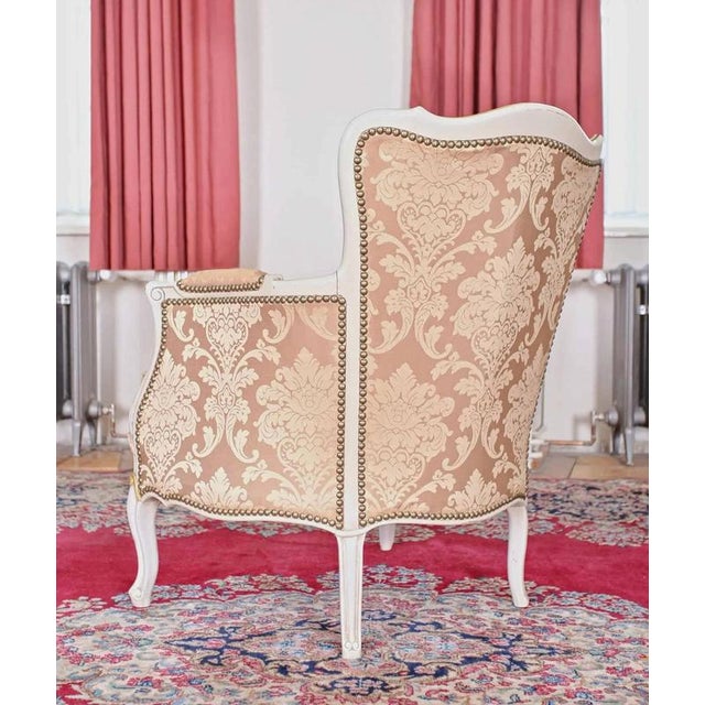 Hand-carved Louis XV rococo style sofa. Solid beech structure upholstered with spring technology (jute straps, copper...