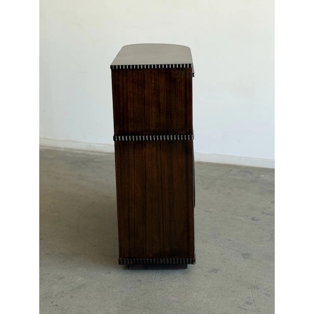 Art Deco Fluted Cocktail Cabinet For Sale - Image 10 of 13