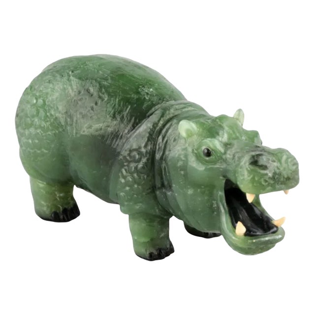 Faberge Style Stone-Cut Miniature Behemoth For Sale