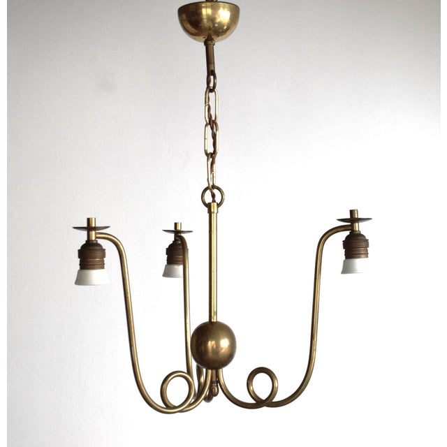 Josef Frank Vintage Pendant Lamp from Josef Frank, 1920s For Sale - Image 4 of 15